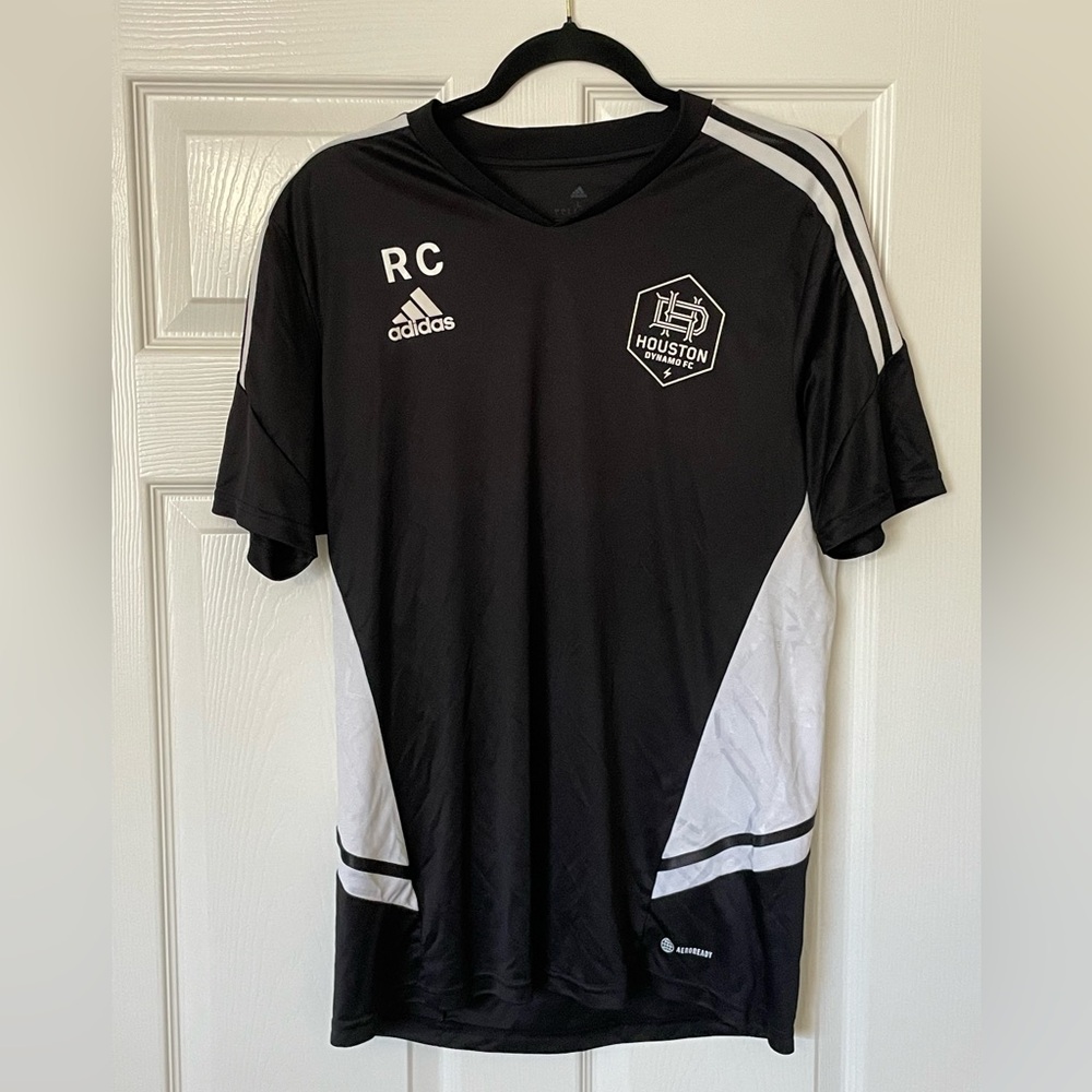 Adidas Houston Dynamo Team Issued Practice Shirt - RC - Aeroready - Men's Large